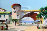 Near Nicesigned and inscribed by Cecil Rochfort D'Oyly-John, oil on canvas, sold Jun 2018