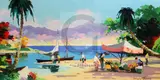 Untitled by Cecil Rochfort D'Oyly-John, oil on canvas, sold Jun 2018