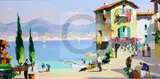 Spanish Riviera by Cecil Rochfort D'Oyly-John, oil on canvas, sold Jun 2018