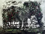 ScreenprintSkeabost by John Piper, screenprint, sold Jun 2018