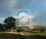 Untitled by Frank Wootton, oil on canvas, sold Jun 2018