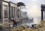 WatercolourArcadian scenesigned and dated 183812 by George Barret Jnr., 1838, watercolour, sold Jun 2018