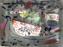 Untitled by John Piper, watercolour, sold Jun 2018