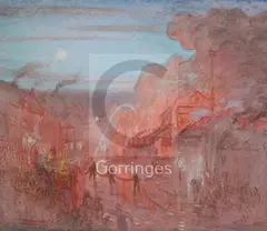 Folio of by William Shackleton, oil and pencil, sold Jun 2018