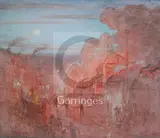 Folio of by William Shackleton, oil and pencil, sold Jun 2018