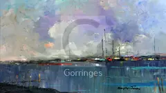 Untitled by Cecil Rochfort D'Oyly-John, oil on board, sold Jun 2018