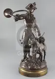 And Hippolyte Moreau by Prosper Le Courtier, bronze, sold Jun 2018