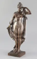 Untitled by Daniel Campagne, bronze, sold Jun 2018