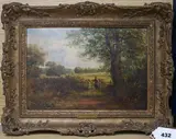 The Path by the Wood by George Dodgson Callow, 1854, Wood, signed and dated, sold Jun 2018