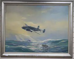 Untitled by Douglas Ettridge, 1994, oil on canvas, sold Jun 2018