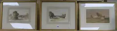 Sheep in pasture by Frederick Valter, watercolour, sold Jun 2018