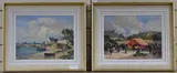 Marche Bretagne, and Ile aux Moines 26 x 34cm by Eugène Demester, oil, sold Jun 2018
