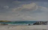 North Sands, Iona by Wycliffe Egginton, watercolour, sold May 2018