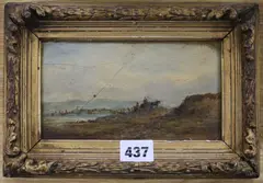 Small by John Henry Oswald, oil on panel, sold May 2018