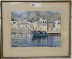 Untitled by Marianne Lucy Le Poer Trench, watercolour, sold Apr 2018