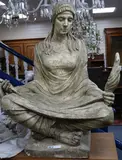 A plaster figure of Clotho, 1924 by William Dick, sculpture, sold Apr 2018