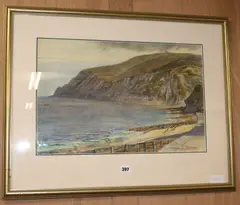 Untitled by William Monk, watercolour, offered Mar 2018