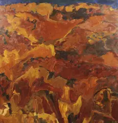 Untitled by Luke Sciberras, oil on board, sold Mar 2018