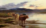 Untitled by Douglas Cameron, oil on canvas, sold Mar 2018