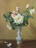 5 x 13.5in by Albert Williams, oil on canvas board, sold Mar 2018