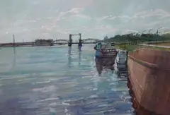 Untitled by William Bowyer, watercolour, sold Mar 2018