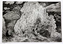 A collection of assorted etchings and printing plates by Edgar Holloway, print (other), sold Mar 2018