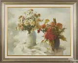 floral still life by Philip Jamison, oil on canvas, offered Jan 2016
