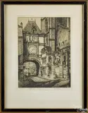 Untitled by Reginald Green, engraving, offered Nov 2015