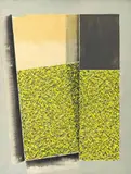 Paisaje by Hugo de Marziani, 1980, acrylic on canvas (unstretched), sold Apr 2023