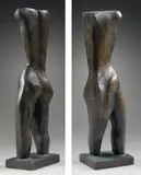 Torse de femme by Ossip Zadkine, 1935, Épreuve en bronze patiné, sold Jun 2010