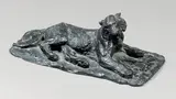 Lionne couchée by Roger Godchaux, Bronze à patine sombre, sold Jun 2010