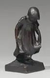 Anna by Carl Eldh, Bronze à patine brune signé sur le côté gauche de la base et titré devant, sold Jan 2010