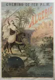 Algérie, Chemins de fer PLM by Hugo D'Alesi, Affiche litographique en couleur Entoilée, sold Apr 2022