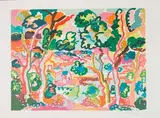 Ferme au bord du Trieux by Charles Lapicque, Lithographie en couleurs, sold Dec 2018