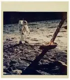 Moon Picture, 20 juillet 1969 Labo de la NASA Houston au retour by Neil Armstrong, Tirage chromogenic Kodak d'époque, sold Apr 2011