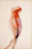 Sans titre by Berlinde De Bruyckere, 2000, Aquarelle et mine de plomb sur papier, sold Dec 2011
