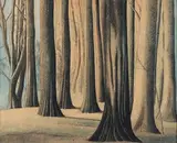 Sous-bois by Léon Spilliaert, 1942, Aquarelle et encre de Chine sur papier, sold Nov 2011