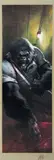Gorilla Man, couverture pour le X-Force: Sex & Violence #3, éditée 100% Marvel by Gabriele Dell'Otto, 2010, Crayon et huile sur papier, sold Oct 2011