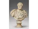 Untitled by Caesarenbüste des römischen Kaisers Caligula, marble, sold Sep 2019