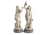 Bacchantin by Paar Marmorfiguren, marble, offered Sep 2019