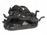 Und Grande Antilope by Antoine-Louis Barye, bronze, sold Jul 2015