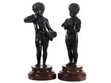 Untitled by Paar Bronzefiguren, bronze, offered Sep 2016