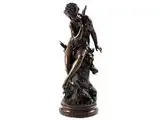 Libellule by Mathurin Moreau, 1822 – 1912, bronze, offered Sep 2017