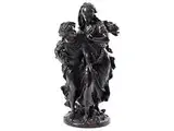 Zwei Bauernmädchen mit Feuerholz by Hippolyte François Moreau, 1832 - 1927, bronze, sold Sep 2017