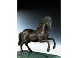 Untitled by Steigendes Pferd, bronze, sold Dec 2021