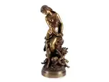 Weiblicher akt by Mathurin Moreau, bronze, offered Mar 2026