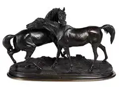 Untitled by Pierre-Jules Mêne, bronze, sold Jul 2015