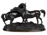Untitled by Pierre-Jules Mêne, bronze, sold Jul 2015