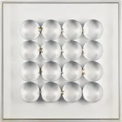 Relief 1 by Julio Le Parc, 1970, acrylic, sold Jun 2025