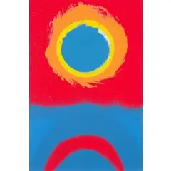 Hundertblatt 14 by Otto Piene, 1973, color screenprint, sold Jun 2025